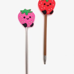 Smiling Strawberries Needle Point Protectors