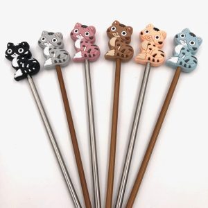 Sitting Cat - Needle Point Protectors