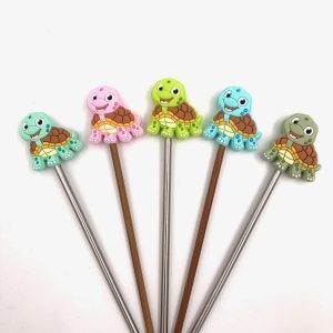 Smiling Turtle - Needle Point Protectors