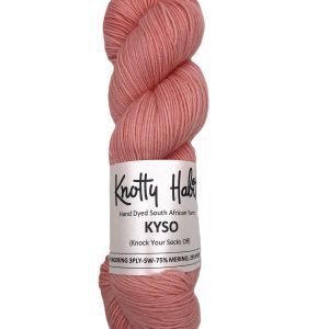 KYSO Knott So Boring KEM - Fingering 3ply Blend - 75% Merino, 25% Nylon