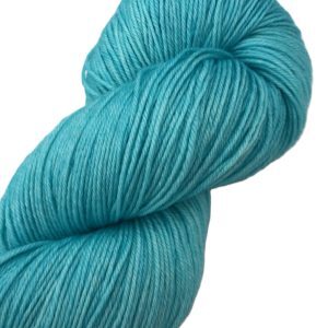 True Turquoise- Light Fingering 4 Ply - 100% Merino