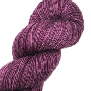 Eggplant - 100% Single Merino Lace - 50g