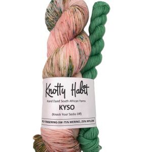 KYSO KCAI - Fingering 3ply Blend - 75% Merino, 25% Nylon