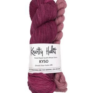 KYSO KCAL - Fingering 3ply Blend - 75% Merino, 25% Nylon