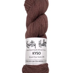 KYSO Knott So Boring KFA - Fingering 3ply Blend - 75% Merino, 25% Nylon