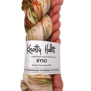 KYSO KCAR - Fingering 3ply Blend - 75% Merino, 25% Nylon