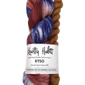 KYSO KCAX - Fingering 3ply Blend - 75% Merino, 25% Nylon