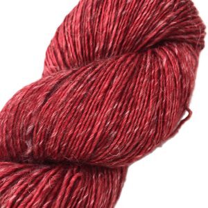 Smoked Paprika - Single Fingering Blend - 76.4% Merino, 12.2% Linen, 11.4% Viscose