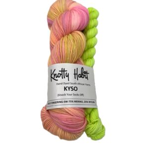 KYSO KCBW - Fingering 3ply Blend - 75% Merino, 25% Nylon