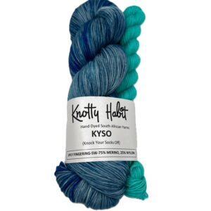 KYSO KCBY - Fingering 3ply Blend - 75% Merino, 25% Nylon
