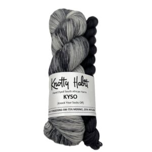 KYSO KCCA - Fingering 3ply Blend - 75% Merino, 25% Nylon
