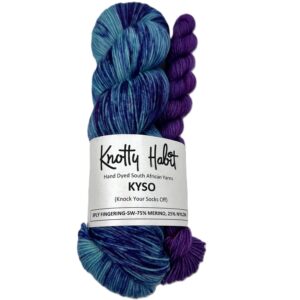 KYSO KCCB - Fingering 3ply Blend - 75% Merino, 25% Nylon